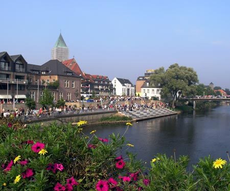 Rheine, Stadt an der Ems
